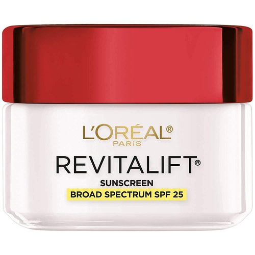 L'Oréal Paris Revitalift Face Moisturizer - Anti-Wrinkle & Firming with SPF 25, 1.7 oz