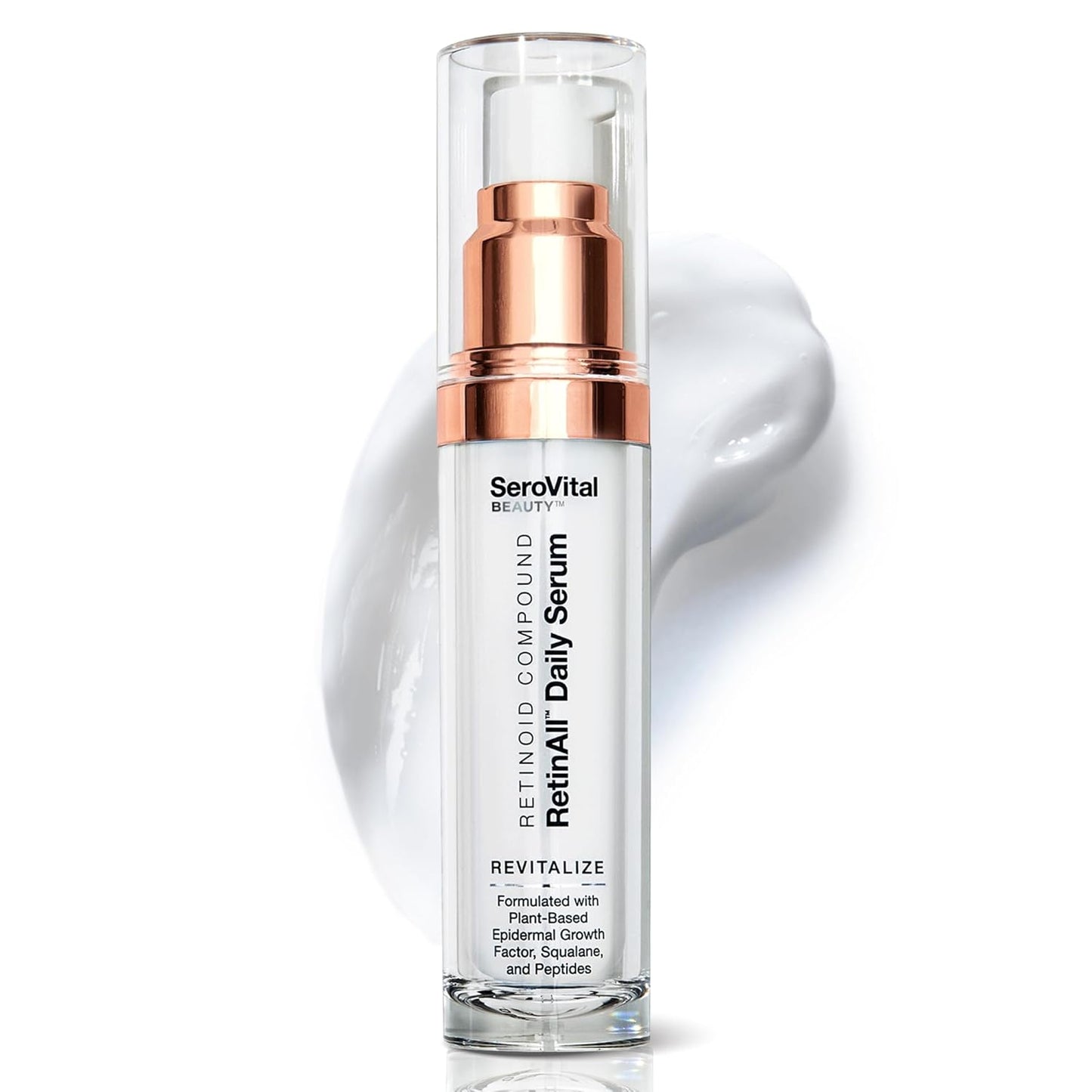 SeroVital Beauty RetinAll Daily Serum - Anti-Wrinkle Retinoid Face Serum for Women, 1 oz