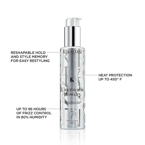 KERASTASE L'Incroyable Blowdry Serum - Strong Hold Hair Serum with 450°F Heat Protection | Frizz Control