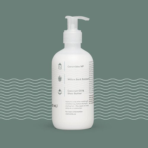 LivSo Moisturizing Scalp Lotion - Naturally Derived Hydration for Hair & Scalp - 1 Bottle