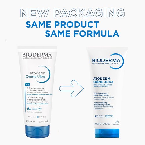 Bioderma - Atoderm Cream - Hydrating Body Lotion for Dry Sensitive Skin - 500ml