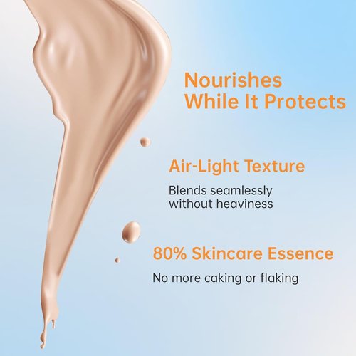 Regine Switzerland Tinted Sunscreen SPF 50 - Sweat Resistant, Oil-Free, No White Cast, 1.7oz
