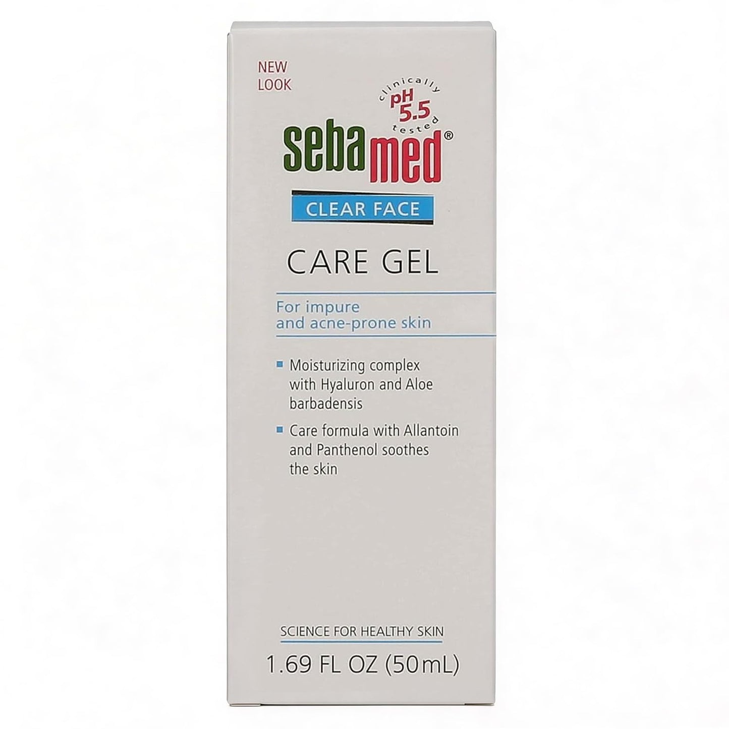 Sebamed Clear Face Care Gel - Aloe Vera & Hyaluronic Acid for Acne-Prone Skin | 50mL - Made in Germany