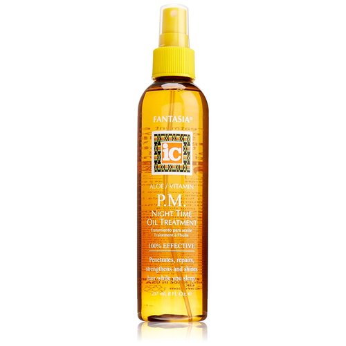 Fantasia Night Oil Treatment - Nourishing Hair Care, 8 Ounce Bottle