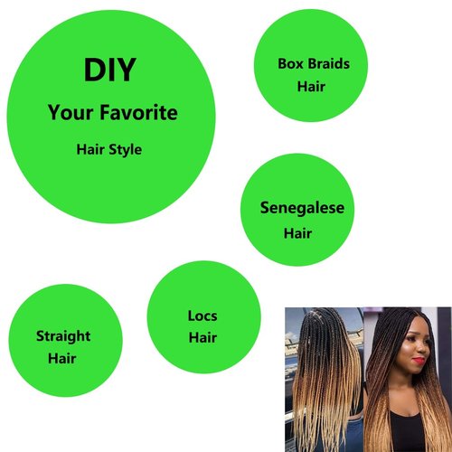 BALINGHAIR Light Brown Pre Stretched Braiding Hair Extensions 20 Inch Kanekalon Braiding Hair for Crochet Braids(27#-3Pcs)