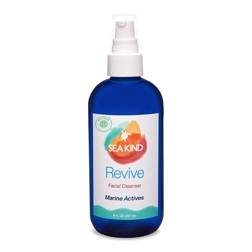 Revive Facial Cleanser - Natural Face Wash with Marine Actives & Aloe Vera | Gentle & Vegan, 8 fl oz
