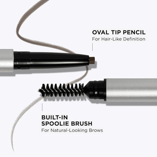 IT Cosmetics Brow Power Eyebrow Pencil - Long-Lasting, Budge-Proof Formula with Biotin - Universal Shades & Built-in Spoolie Brush