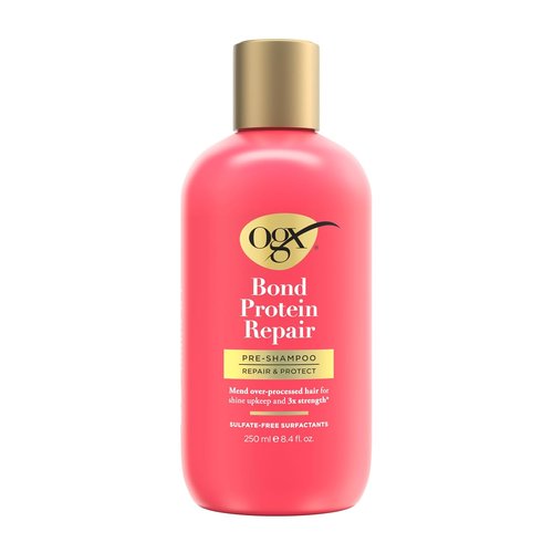 OGX Repair & Protect Bond Protein Pre-Shampoo Treatment - Sulfate-Free, 8.4 fl. oz | Nourishing Formula