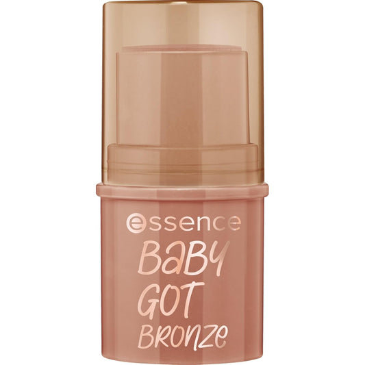 Essence | Baby Got Bronze Cream Bronzer Stick - Easy Application & Blend | Vegan, Gluten-Free, 10g | Cinnamon Spice