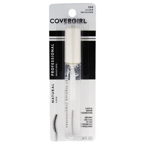 Covergirl Professional Natural Lash Mascara - Clear Formula for Effortless Volume | 0.34 Ounce