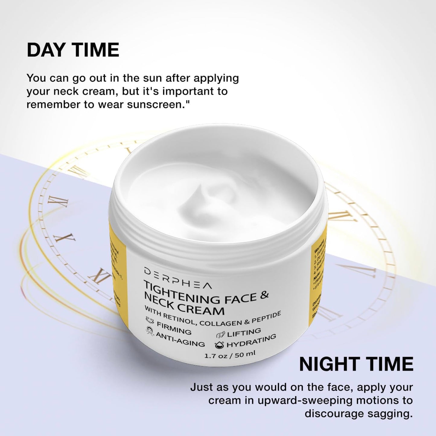 Skiennix Neck Tightening Cream - Firming Formula for Fine Lines & Sagging Skin | 1.7 OZ
