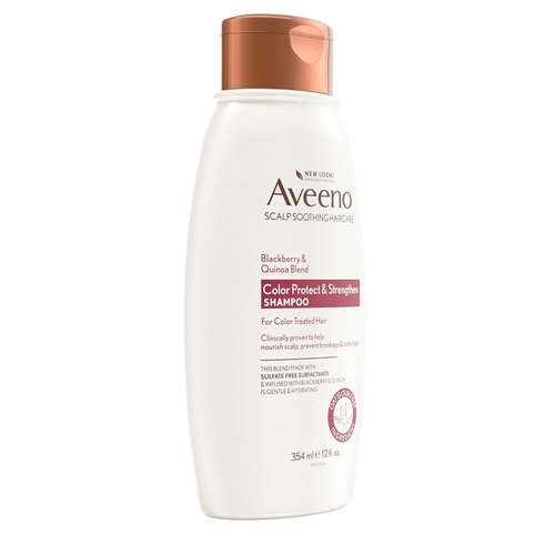 OGX Color Protect Shampoo - Strengthen & Nourish with Blackberry Quinoa | 12 Fl Oz