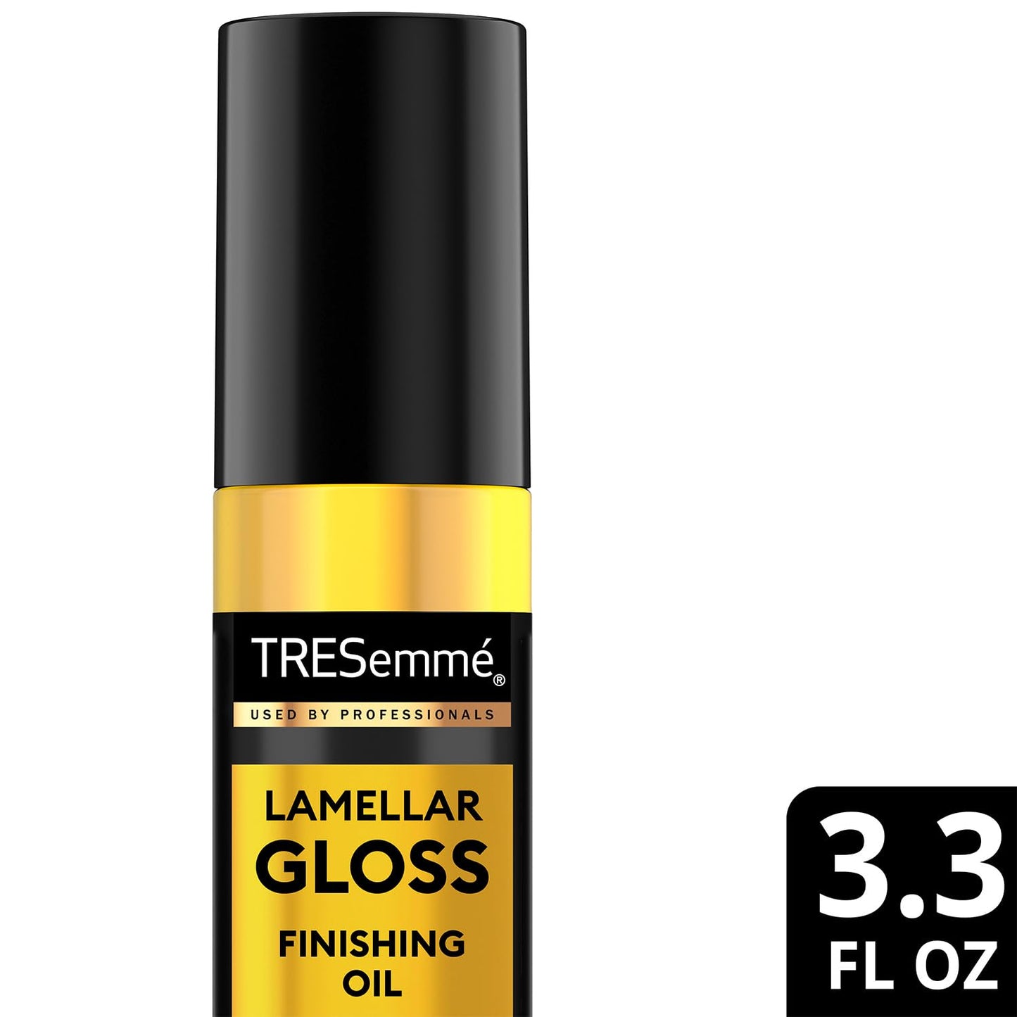TRESemmé Finishing Hair Oil - Lamellar Gloss 3-Pack for Glossy, Sleek Hair & Frizz Control | 3.3 Oz Each