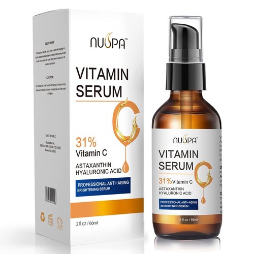 Regine Switzerland Vitamin C Serum - 31% Facial Moisturizer for Anti-Aging & Brightening | 2oz