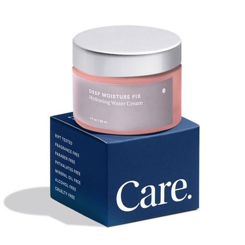 Care Skincare Deep Moisture Fix - Hydrating Water Cream with Hyaluronic Acid | Oil-Free, Fragrance-Free, 1.7 oz.