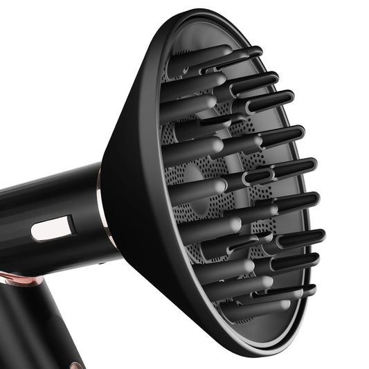 Shark FlexStyle Large Diffuser Attachment - Upgraded Nozzle for Faster, Defined Wavy & Curly Hair - Black