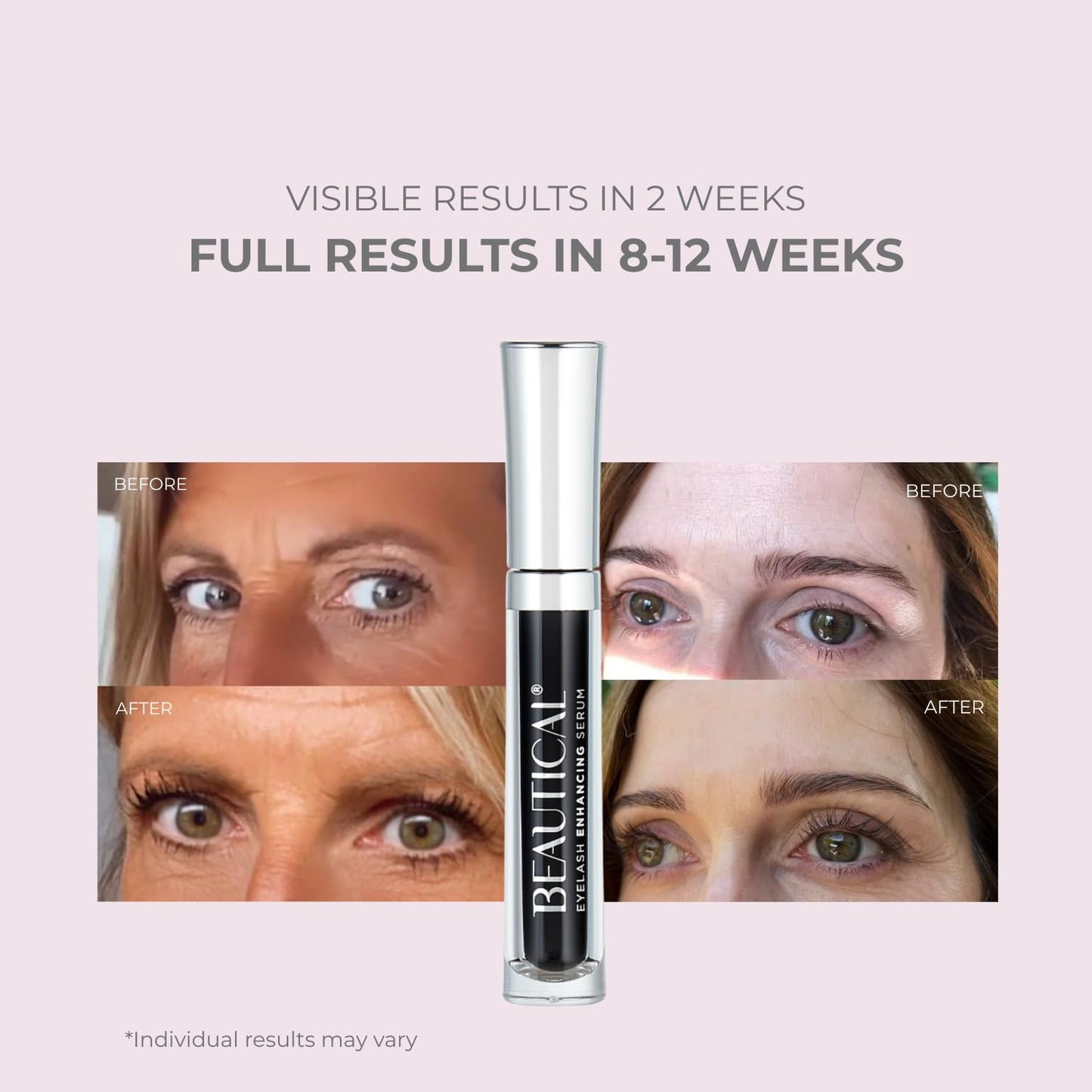 Skiennix Eyelash Serum - Lash Enhancing Formula with Botanical Ingredients for Fuller, Healthier Lashes | 3ml