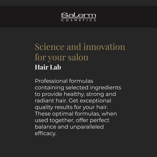 SALERM - Damaged Hair Mask - Multi-Proteins Hair Lab - 250 ml - Helps Replenish Natural Keratin - Adds Volume and Strength - Paraben-Free