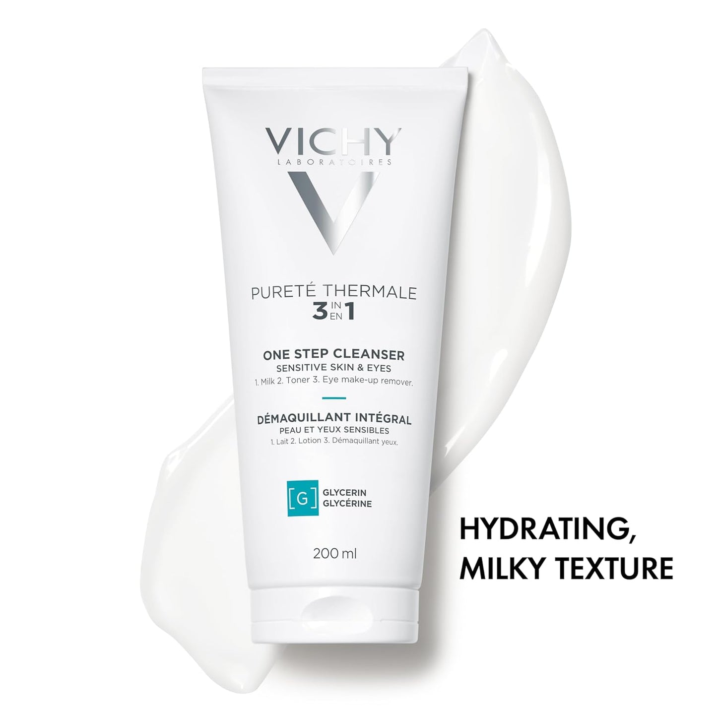 Vichy Pureté Thermale Cleanser - Gentle One Step Formula for Sensitive Skin | 6.7 oz