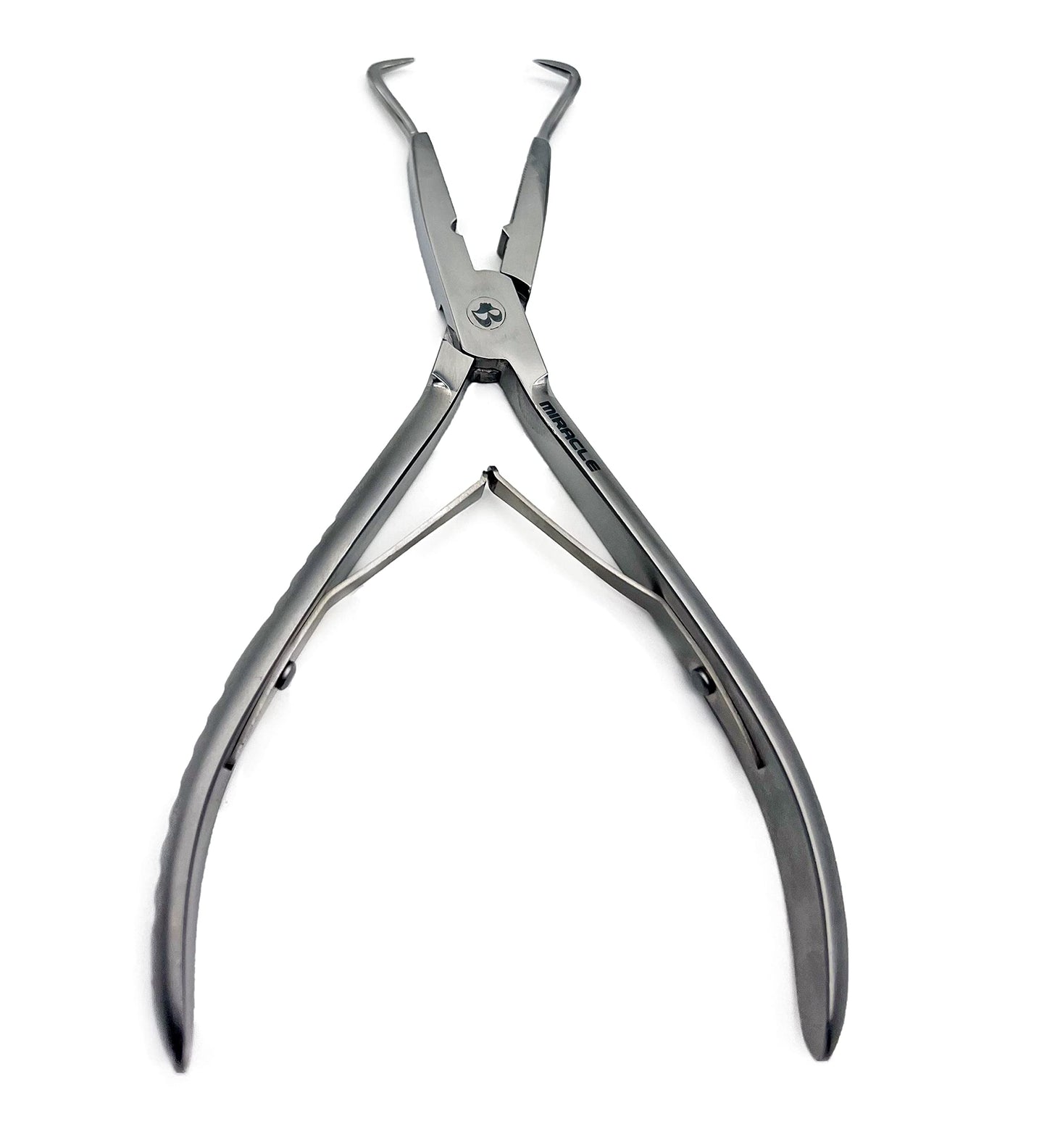 MIRACLE 7-Inch Microlink Hair Extension Pliers – Compact Tool for Beads Releasing, Tightening & Installing (Extra Large)