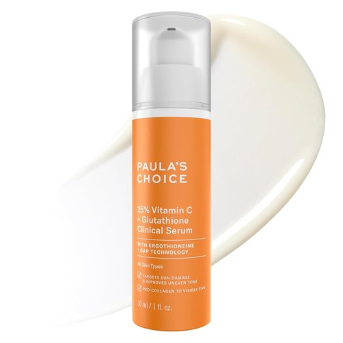Paula’s Choice 25% Vitamin C Serum - Brightening Face Serum with Glutathione & Antioxidants | 1oz, Fragrance-Free