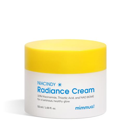 NIACINDY Radiance Capsule Cream - Liposomal NAD + 10% Niacinamide & Thioctic Acid | Dark Spot Remover & Anti-Aging Moisturizer | 50ml