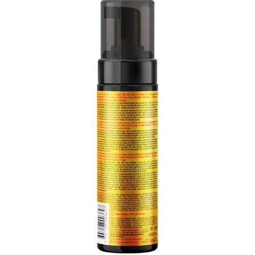 b.tan Ultra Long Lasting Self Tanner Mousse - Fast 1 Hour Express Tanning Foam, Dark Bronze Glow, 6.7 Fl Oz