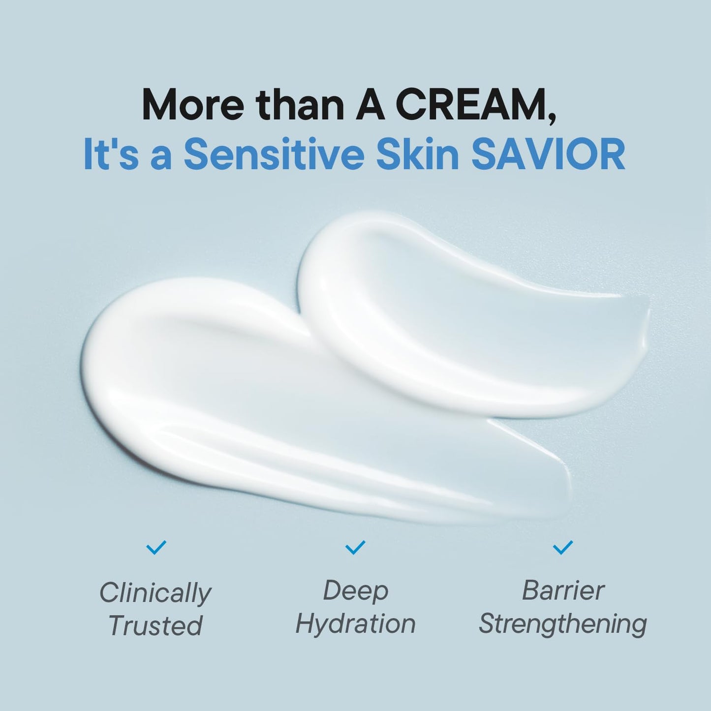 IUNIK Beta-Glucan Moisture Cream - Deep Hydration & Barrier Strengthening for Sensitive Skin | 3x Formula