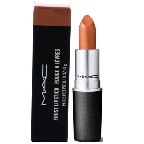 Mac Frost Lipstick - Bronze Shimmer Finish for Luscious Lips | Long-Lasting Color