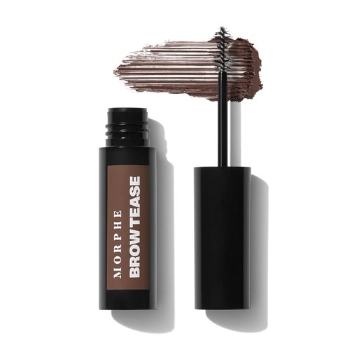 Morphe Brow Tease Eyebrow Gel Mousse - Volumizing Gel with Natural Bamboo Fibers & Coffee Seed Oil - ColdBrew (0.16 fl oz)