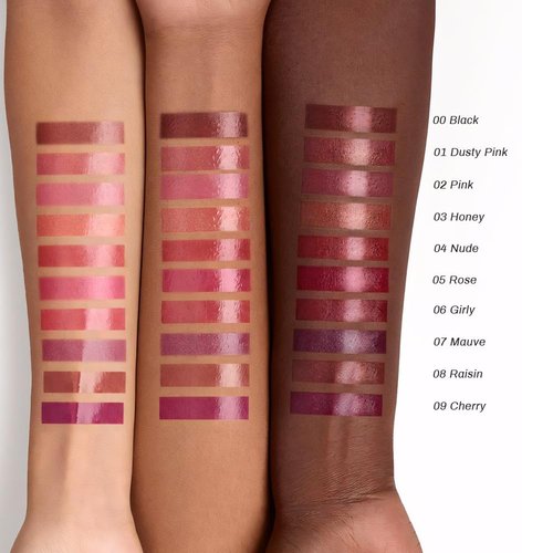 HHLTOH Cherry Honey Lipstick Tinted Lip Balm - Shine Moisturizing Lipstick for Women, Natural Nourishing Hydrating Lip Gloss Stain for Dry Lips, Tint Sheer Lightweight Makeup, Vegan - 1Pc #09 Cherry