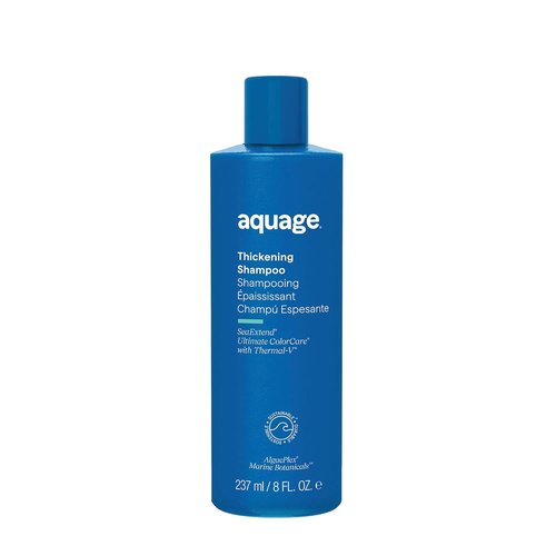 AQUAGE SeaExtend Thickening Shampoo - Thermal-V Technology Prevents Haircolor Fade | 8 oz