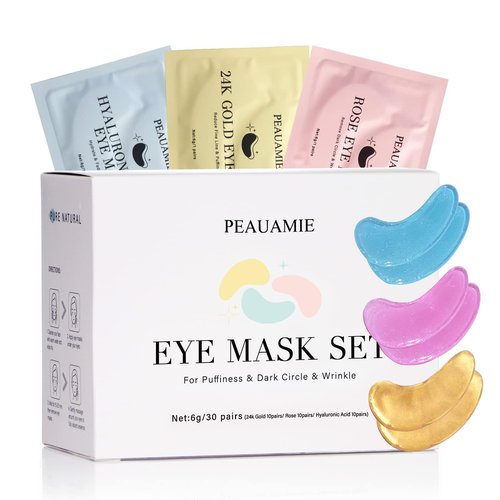 PEAUAMIE Under Eye Patches（30PAIRS）