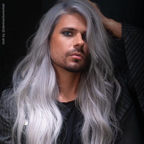 Danger Jones Semi-Permanent Hair Color - Cyclone Silver | Vibrant, Long-Lasting Shade