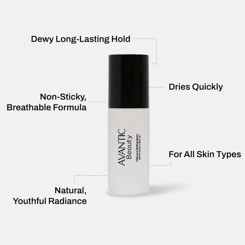 Avantic Beauty Makeup Setting Spray - Long-Lasting, Hydrating Finish | Vegan & Cruelty-Free, 4 oz