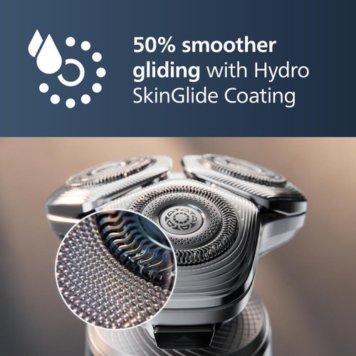 Philips Norelco Shaver Series 9000 Prestige - Wet & Dry Electric Shaver with Lift/Cut Technology | Includes Nose Trimmer & Premium Case