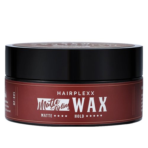 Hairplexx Matte Wax - Strong Hold Molding Hair Paste for All Hair Types | Paraben Free, 2.7 oz