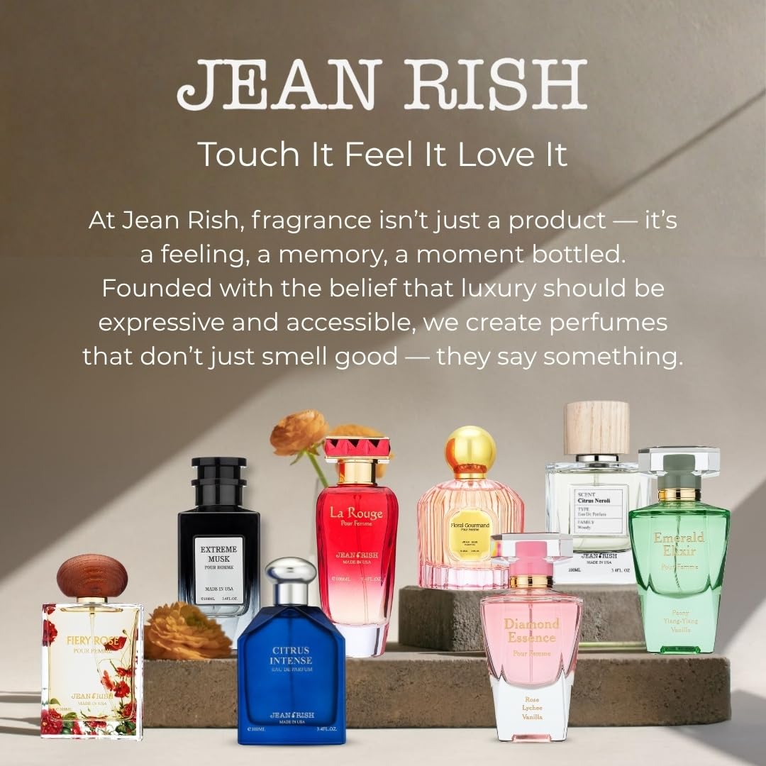 Jean Rish Floral Magnolia Perfume for Women - Long-Lasting Luxury Fragrance | 100ml Eau De Parfum