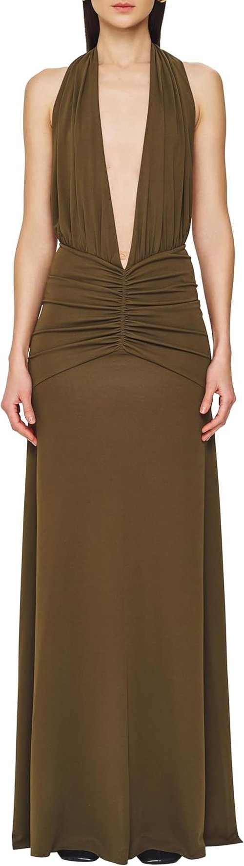Ronny Kobo Maxi Halter Dress - Elegant Labelle Design for Effortless Style and Comfort