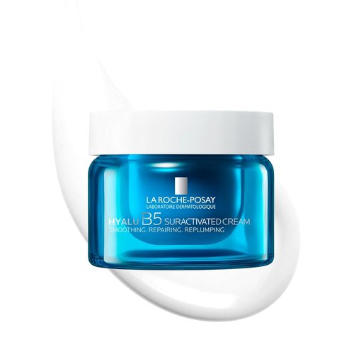 La Roche-Posay Hyalu B5 Anti-Aging Face & Neck Cream - Firming Moisturizer with 3 Types of Hyaluronic Acid, 72hr Hydration, Fragrance-Free, 1.7fl oz