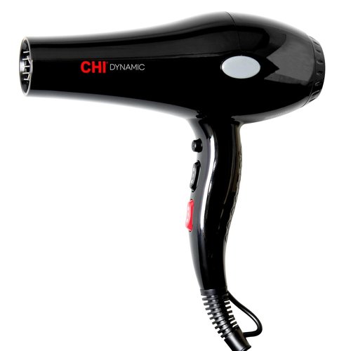 CHI Dynamic Hair Dryer - Smooth & Voluminous Blow Dryer with Comb Attachment & Air Concentrating Nozzle