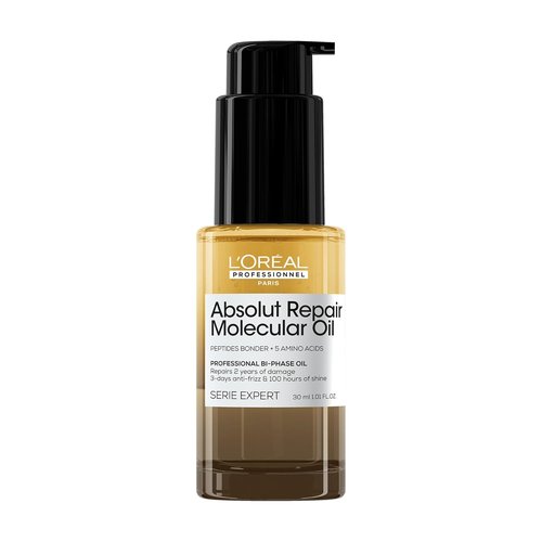 L'Oréal Professionnel Paris Absolut Repair Hair Oil - Lightweight Bi-Phase Formula for 100 Hours of Shine & Frizz Control