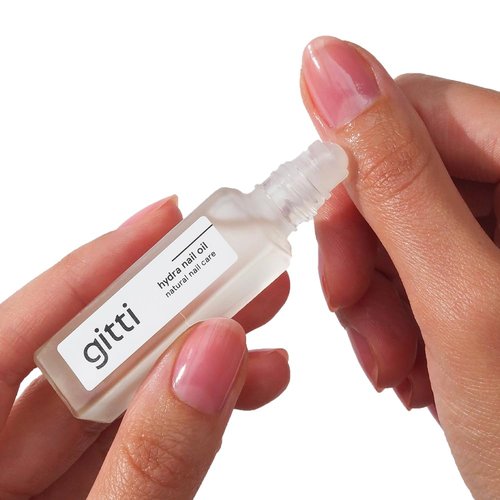 Gitti Hydra Nail Oil - Natural Nail Care, Non-Toxic & Plant-Based | Nourishes & Soothes Cuticles, 0.24 Fl Oz