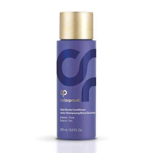 Colorproof Daily Blonde Conditioner - 8.5 Fl. Oz. Purple Formula for Blonde Hair | Sulfate-Free, Detangling & Toning with Citrus, Jasmine & Coconut Milk Scent