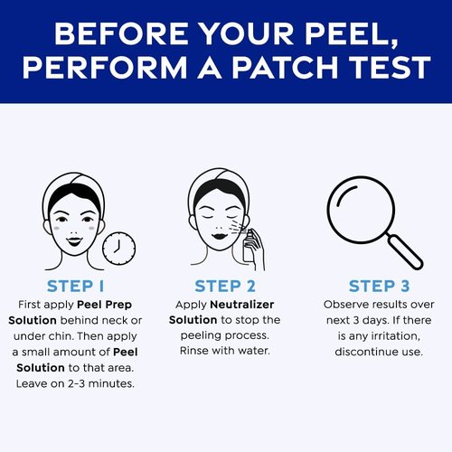 MedPeel Salicylic Acid 10% Peel Kit - Light Strength Professional Grade Chemical Exfoliation | 1oz/30ml (Set of 3)