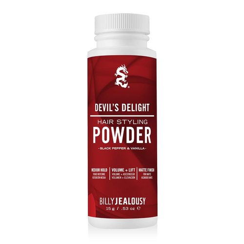 Billy Jealousy Hair Styling Powder - Medium Hold, Matte Finish, Vegan Formula | Volume & Texture for All Hair Types