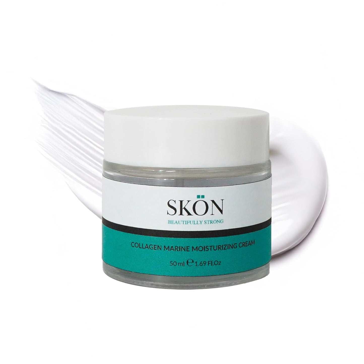Skön Marine Collagen Cream - Anti-Aging Face Moisturizer for Women | Hydrating Day & Night Cream 50ml