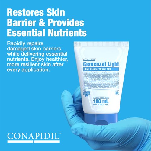 Cemenzal Korean Moisturizer - Volufiline 5000ppm & Centella Asiatica for Skin Barrier Repair | 100 mL