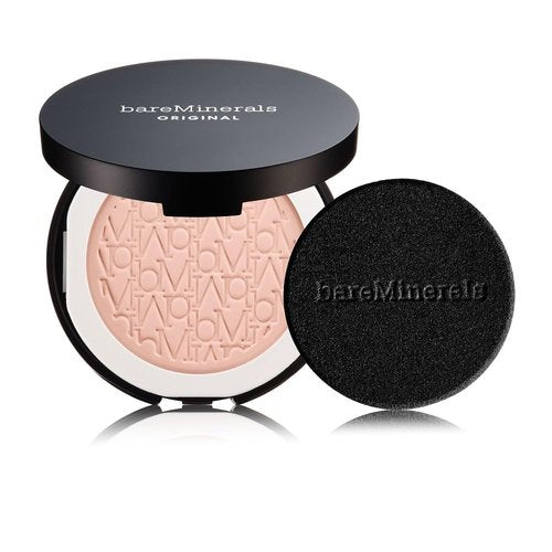 bareMinerals Original Pressed Powder Foundation - Talc-Free, SPF 15, Luminous Finish, Vegan
