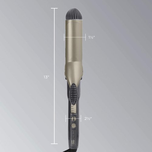 Conair INFINITIPRO Tourmaline Curling Iron - 1.5-Inch Ceramic Barrel for Soft Waves | Ideal for Medium & Long Hair